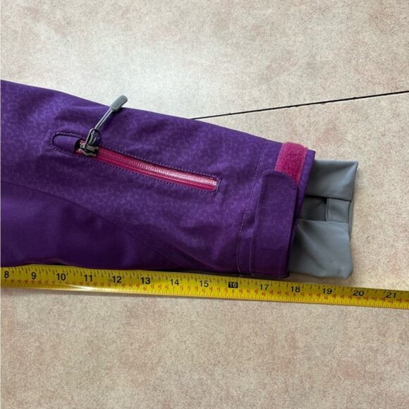 Klim's Allure Insulated Winter Snow Ski/Sledding Gore-Tex Purple Jacket - Picture 14 of 16